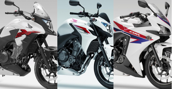 Honda CB500 X, F & R
